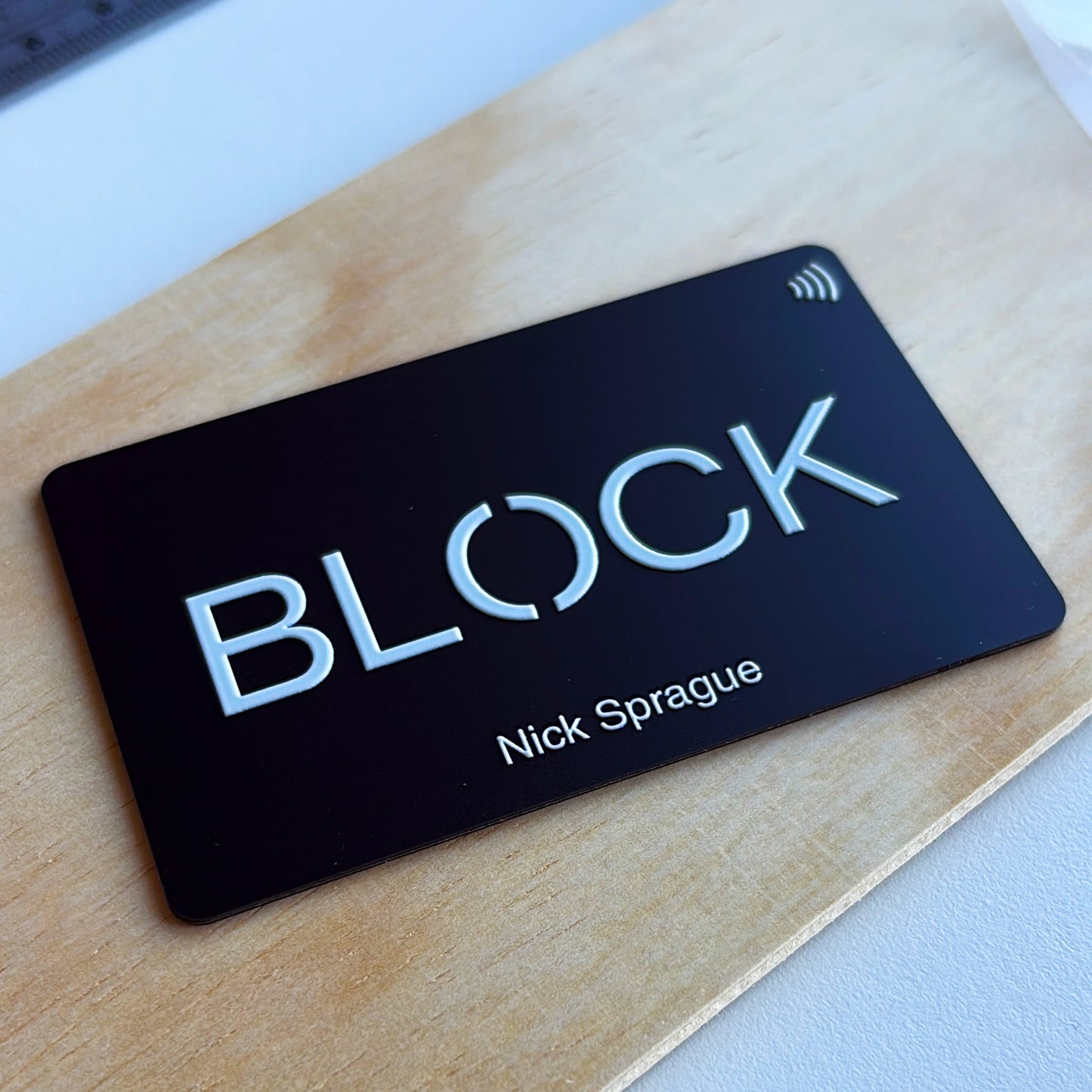 Custom Smart NFC Metal Business Card
