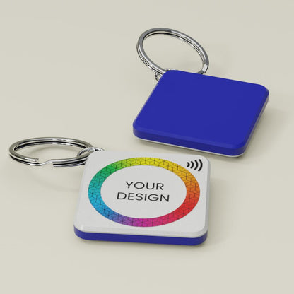 Custom Smart NFC Square Keyring