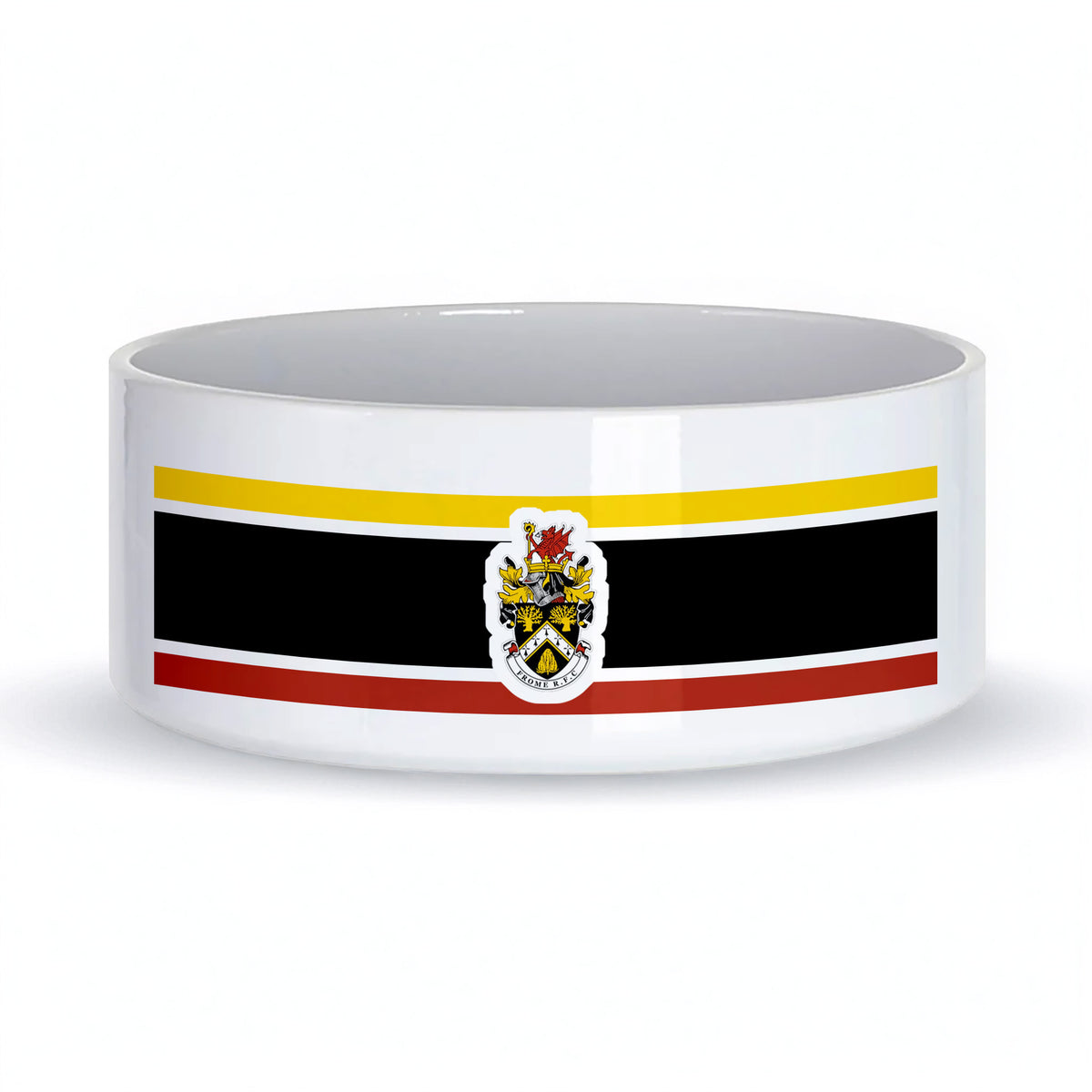 Frome RFC Ceramic Dog Bowl