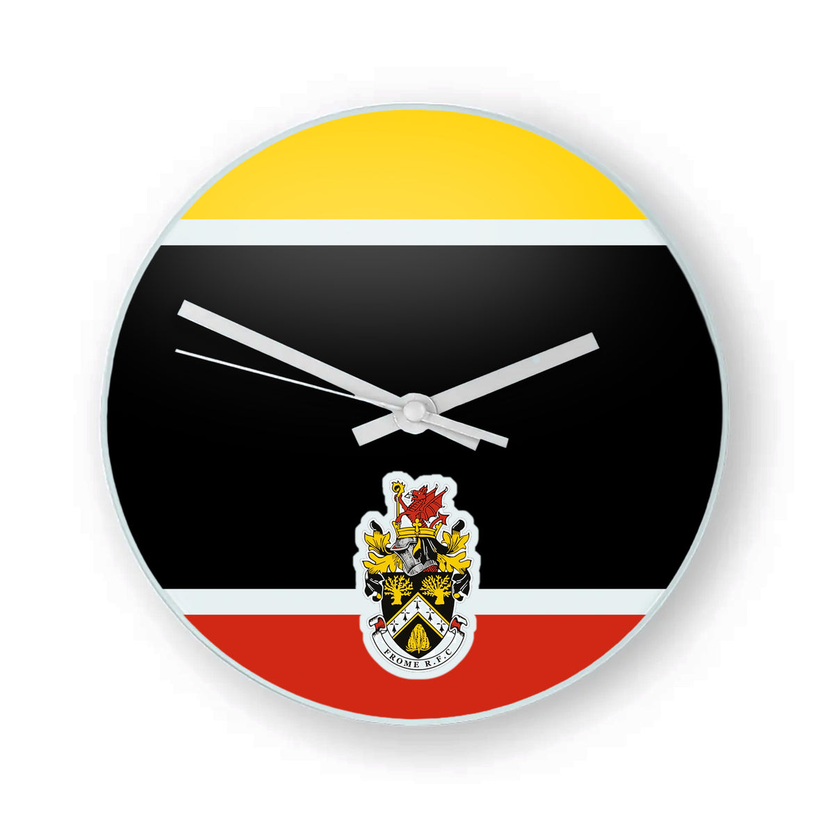 Frome RFC Glass Clock
