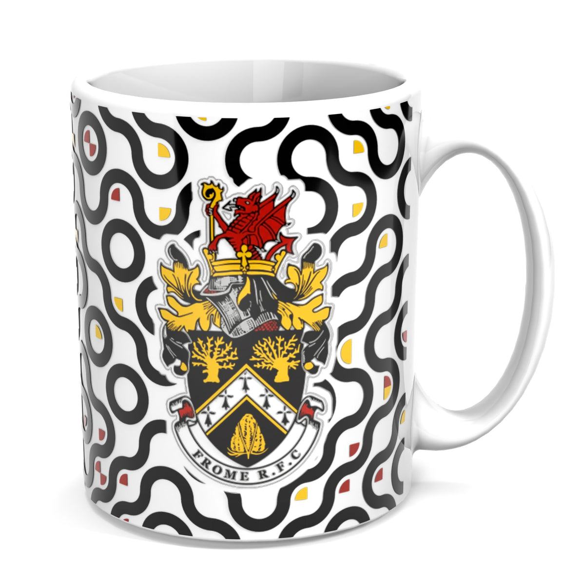 Frome RFC Pattern Mug