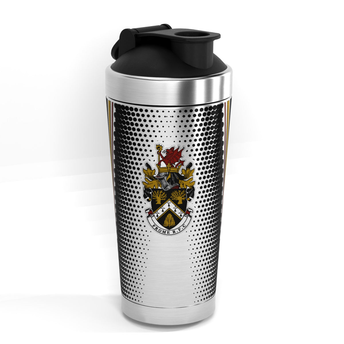 Frome RFC 500ml Protein Shaker - crest front