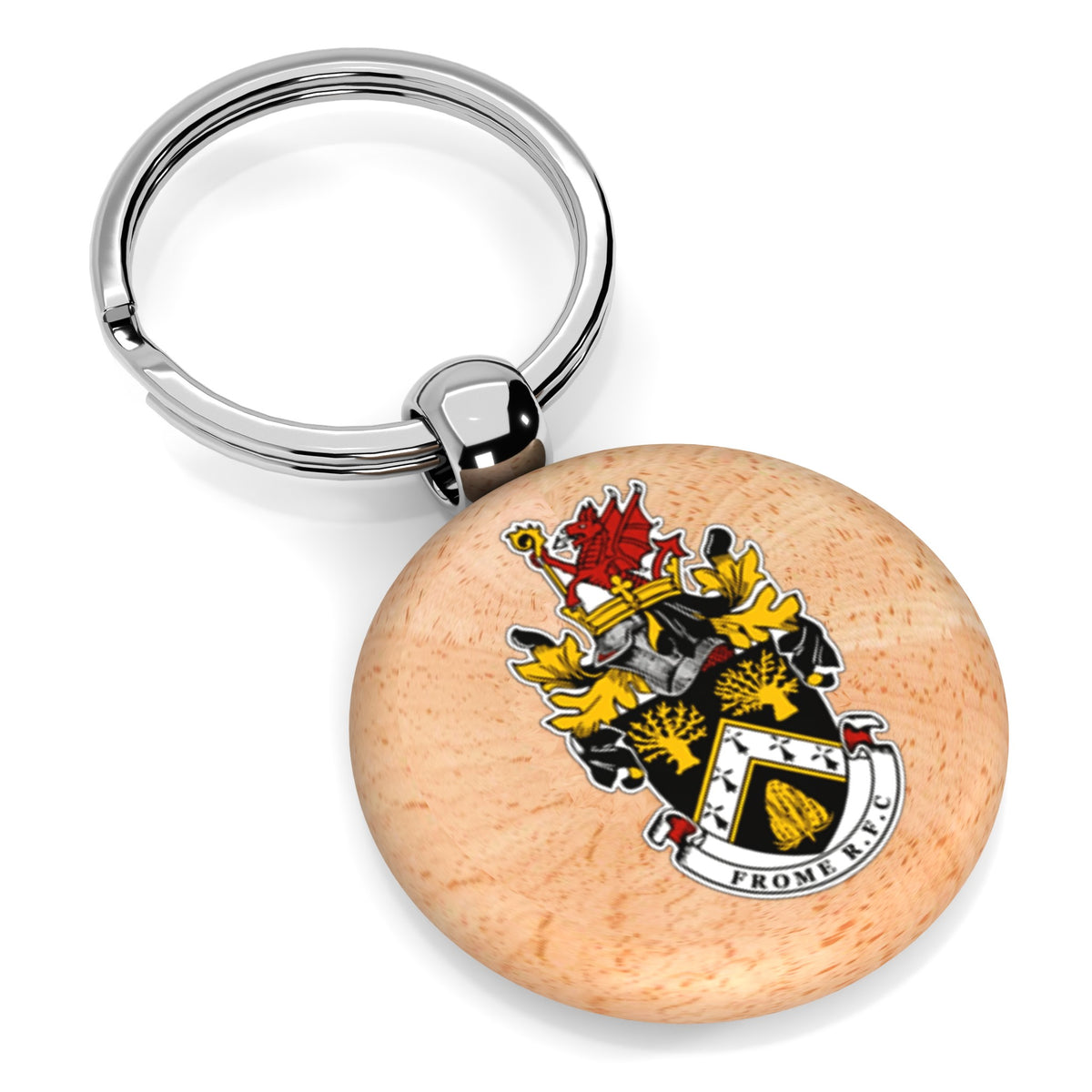 Frome RFC Wooden Keyring