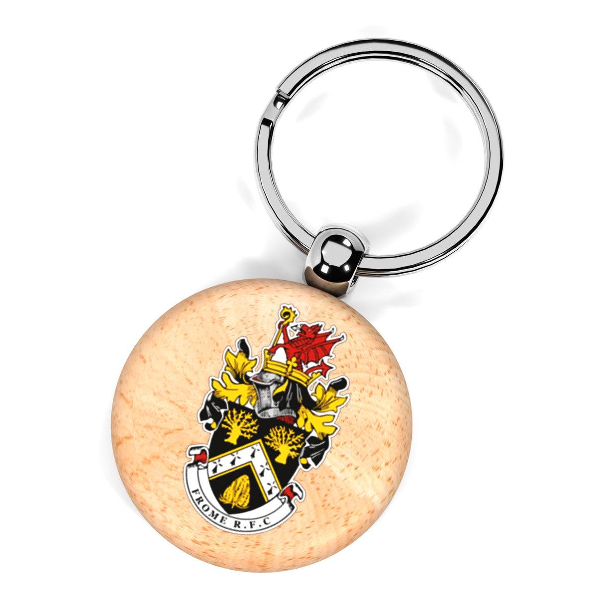Frome RFC Wooden Keyring