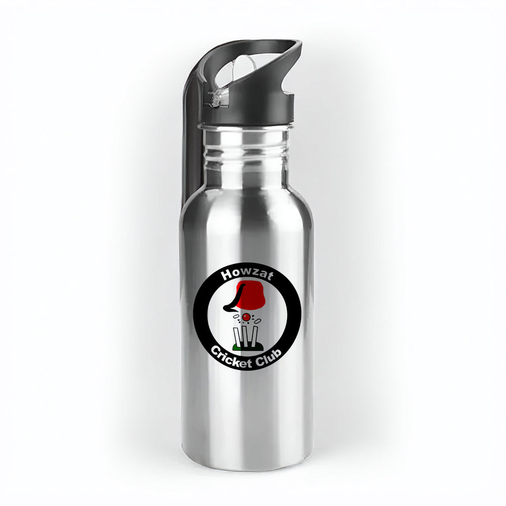 Howzat CC 500ml Metal Straw Bottle