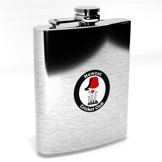 Howzat CC 7oz Hip Flask