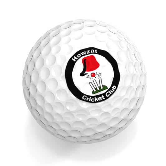 Howzat CC Golf Balls (3 pack)