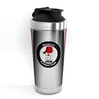 Howzat CC 500ml Protein Shaker - crest front