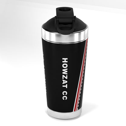 Howzat CC 500ml Protein Shaker - club name back