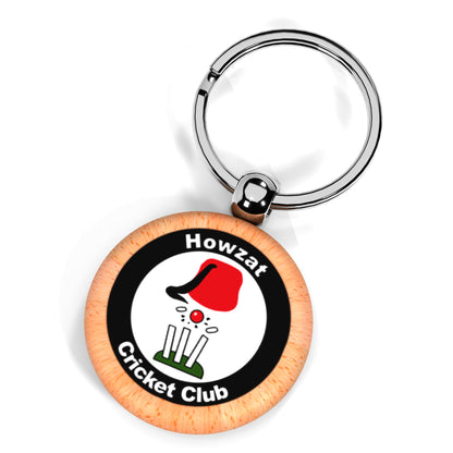 Howzat CC Wooden Keyring