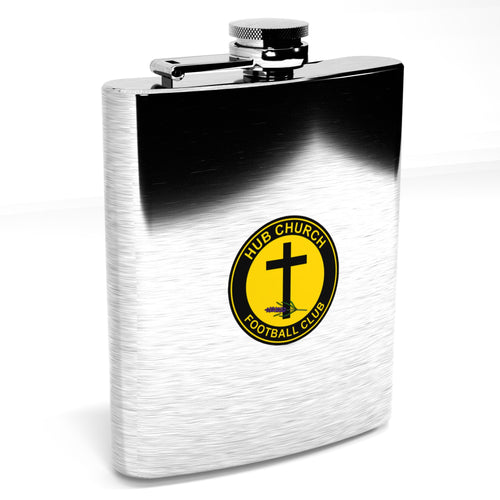 Hub Church FC 7oz Hip Flask