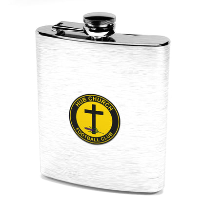 Hub Church FC 7oz Hip Flask