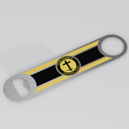 Hub Church FC Beer Opener Bar Blade