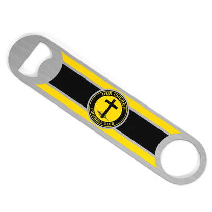 Hub Church FC Beer Opener Bar Blade