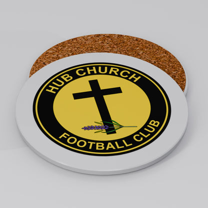 Hub Church FC Ceramic Coaster