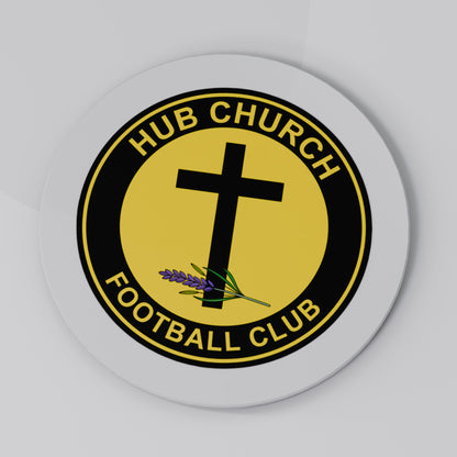 Hub Church FC Ceramic Coaster