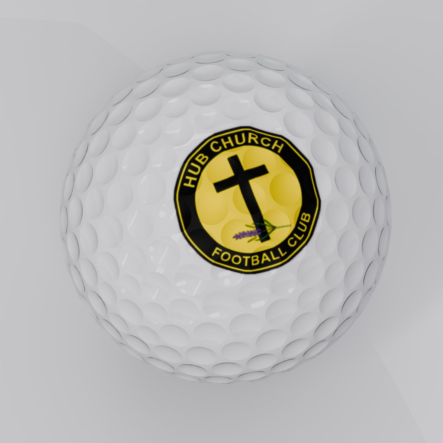 Hub Church FC Golf Balls (3 pack)