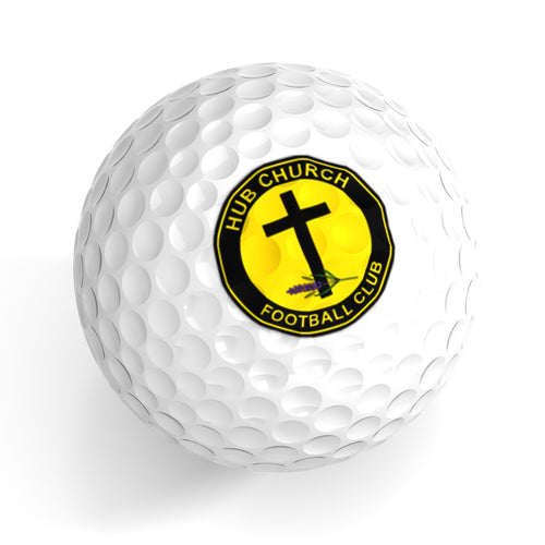 Hub Church FC Golf Balls (3 pack)