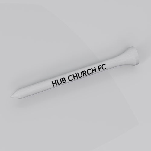 Hub Church FC Golf Tee