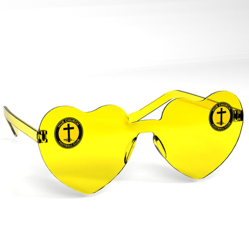 Hub Church FC Heart Party Glasses