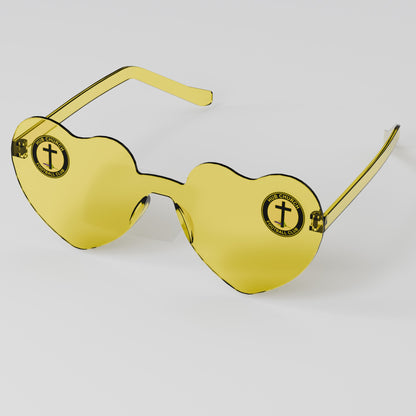 Hub Church FC Heart Party Glasses