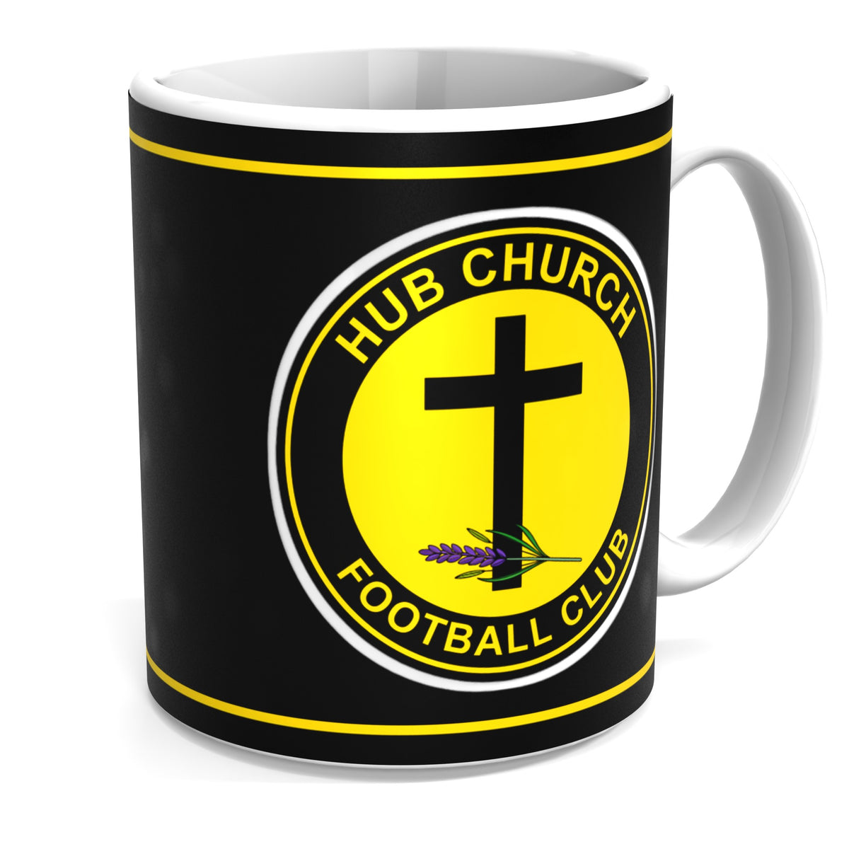 Hub Church FC Crest Mug