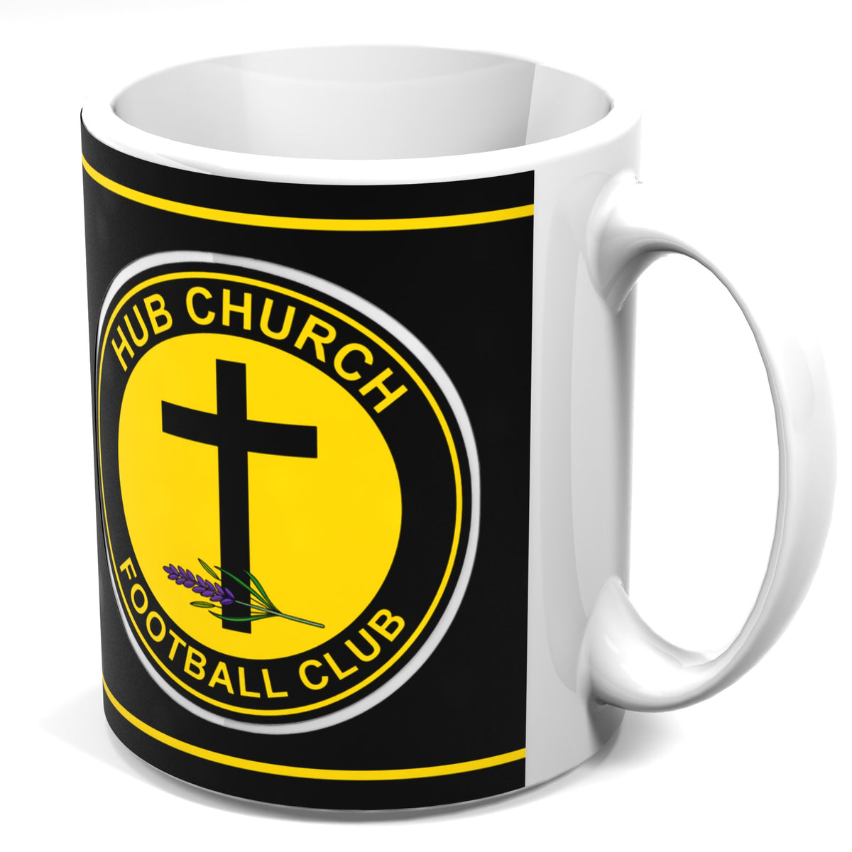 Hub Church FC Crest Mug