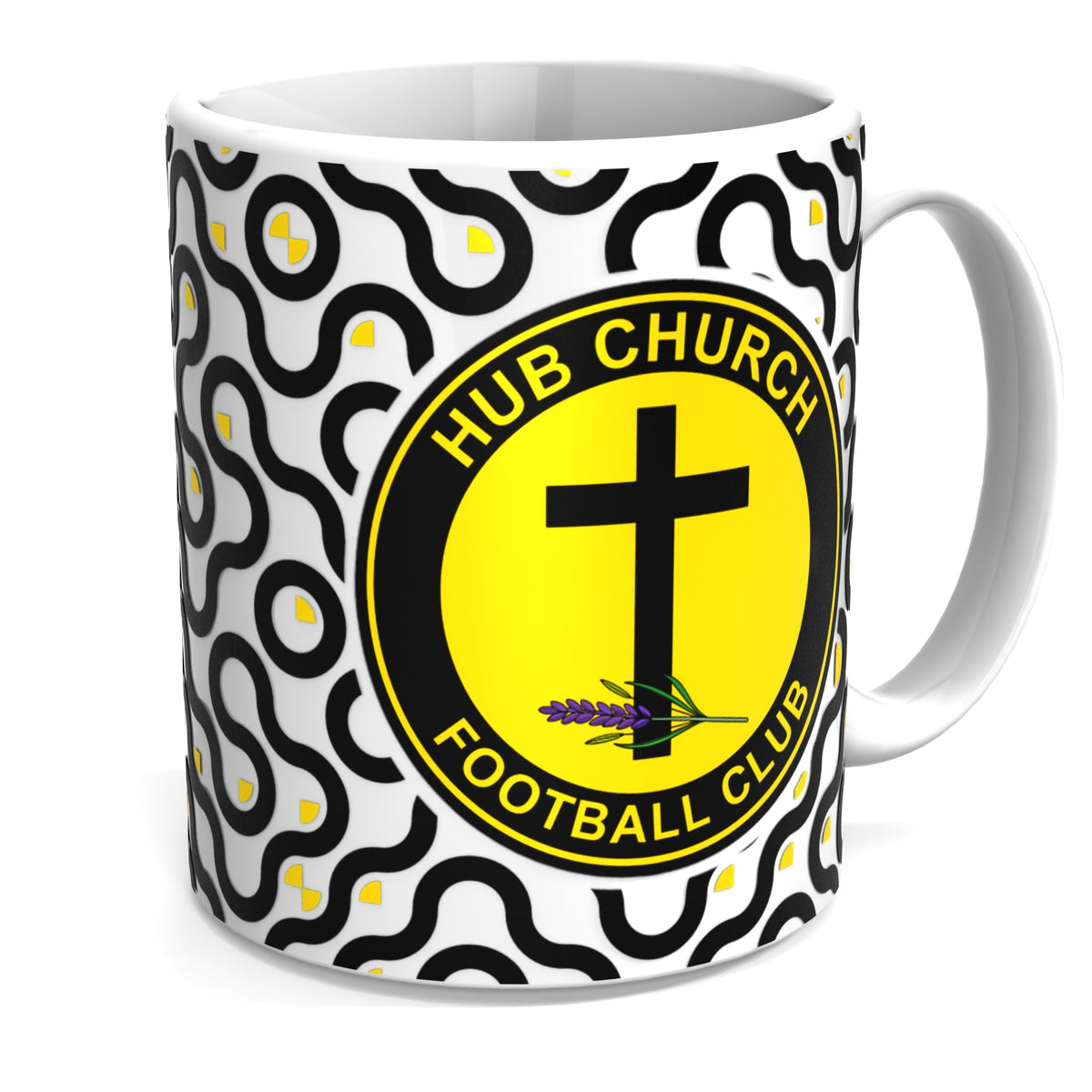 Hub Church FC Pattern Mug