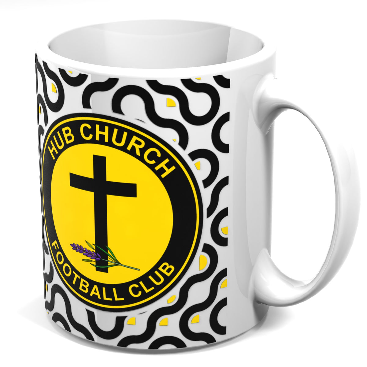 Hub Church FC Pattern Mug