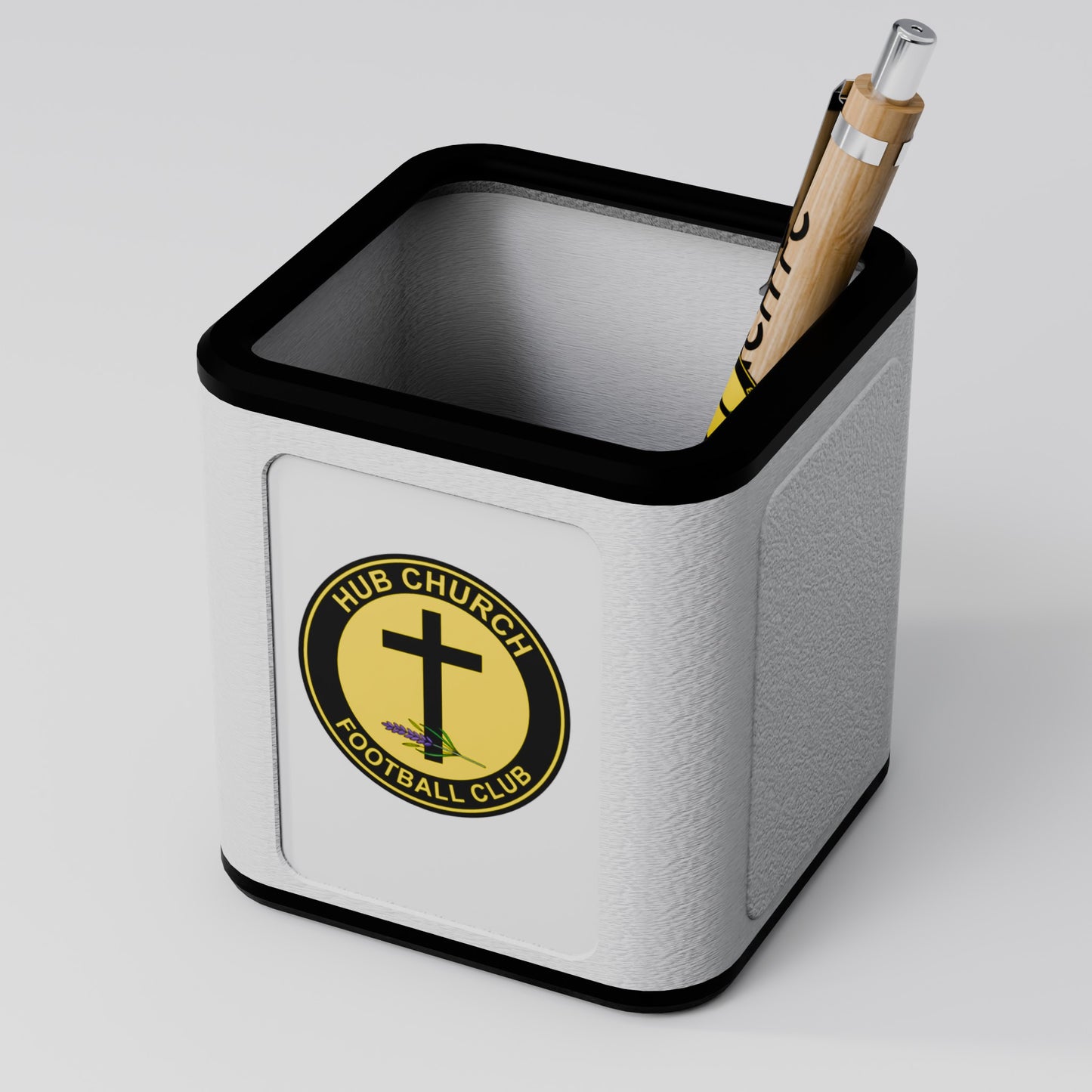 Hub Church FC Pen Pot