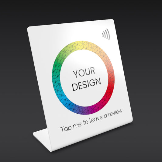 NFC desk sign