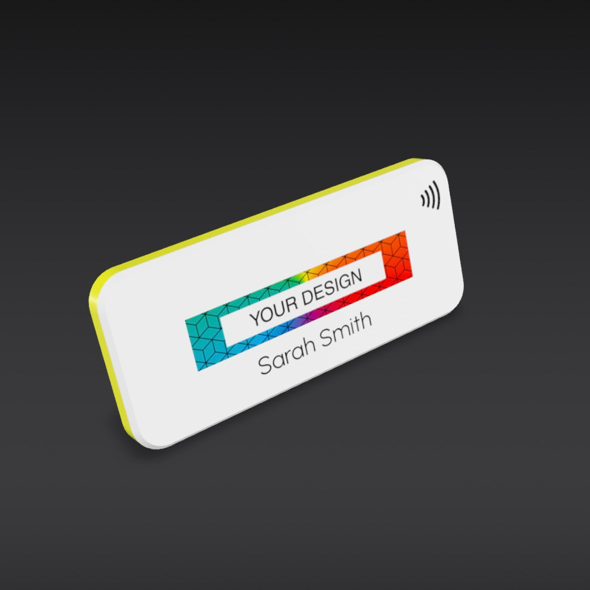 NFC Magnetic Name Badge