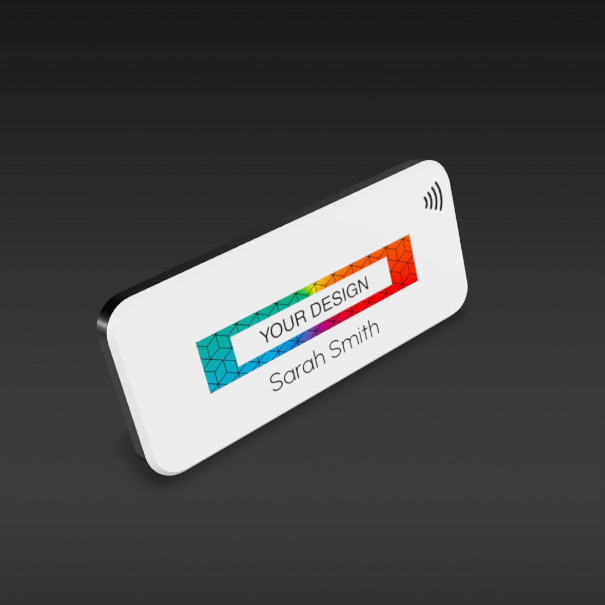 NFC Magnetic Name Badge