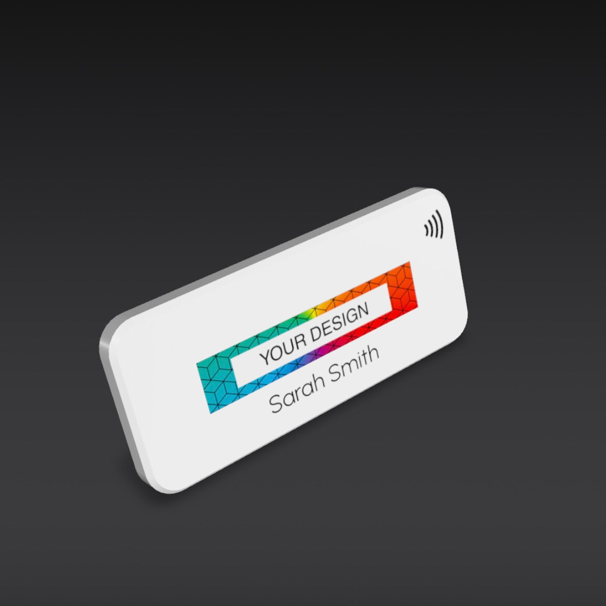NFC Magnetic Name Badge