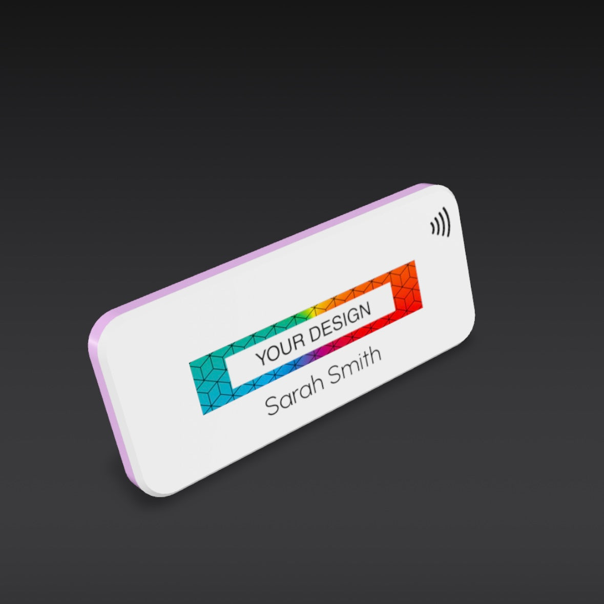 NFC Magnetic Name Badge