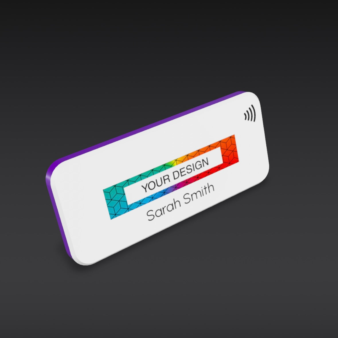 NFC Magnetic Name Badge