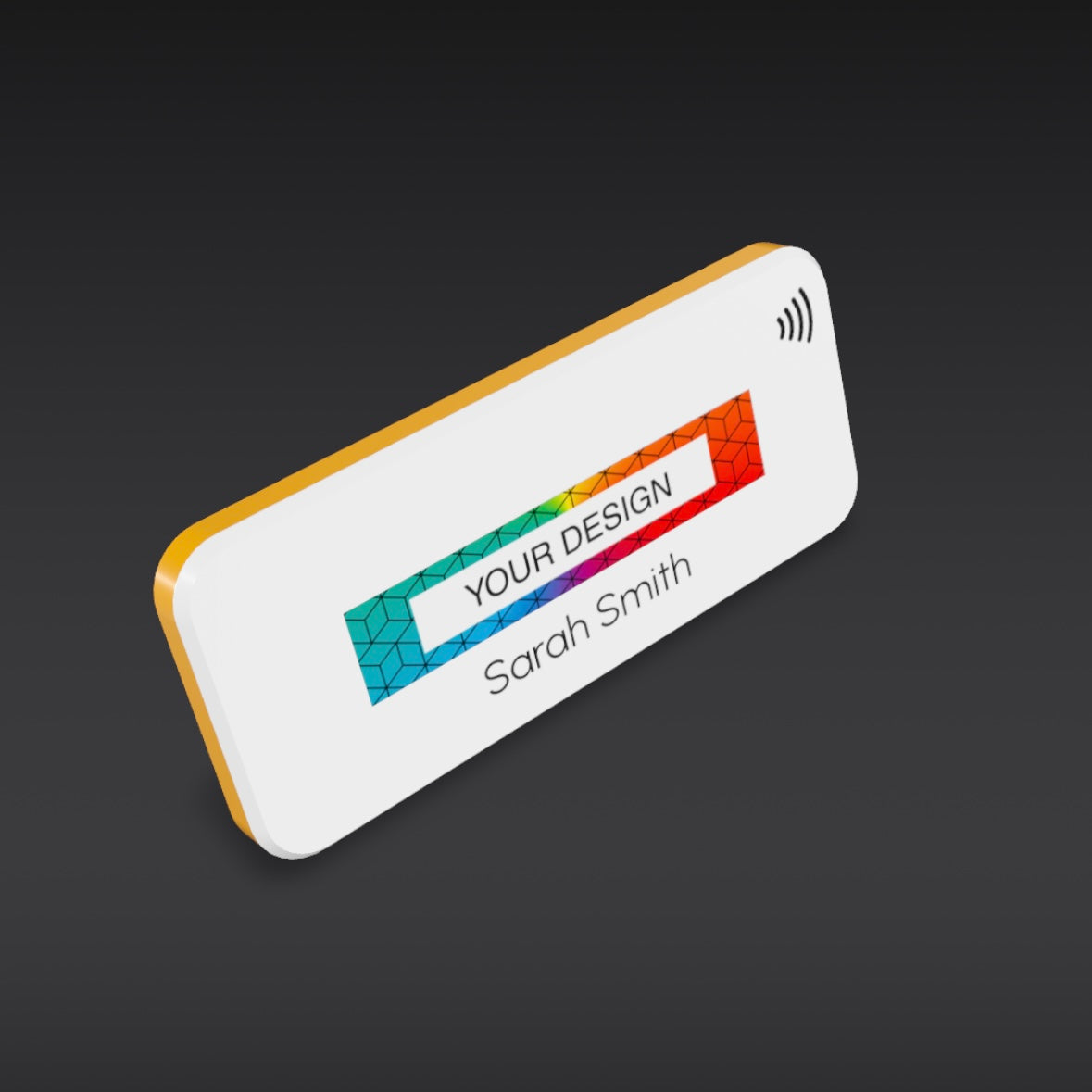 NFC Magnetic Name Badge