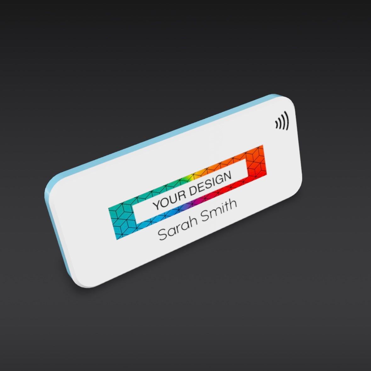 NFC Magnetic Name Badge