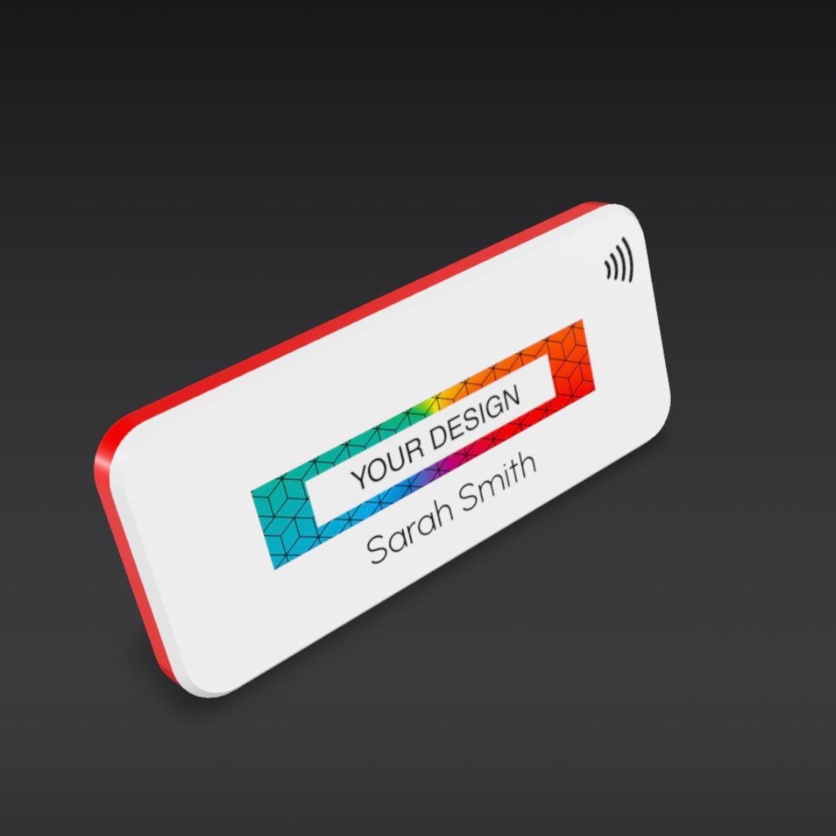NFC Magnetic Name Badge