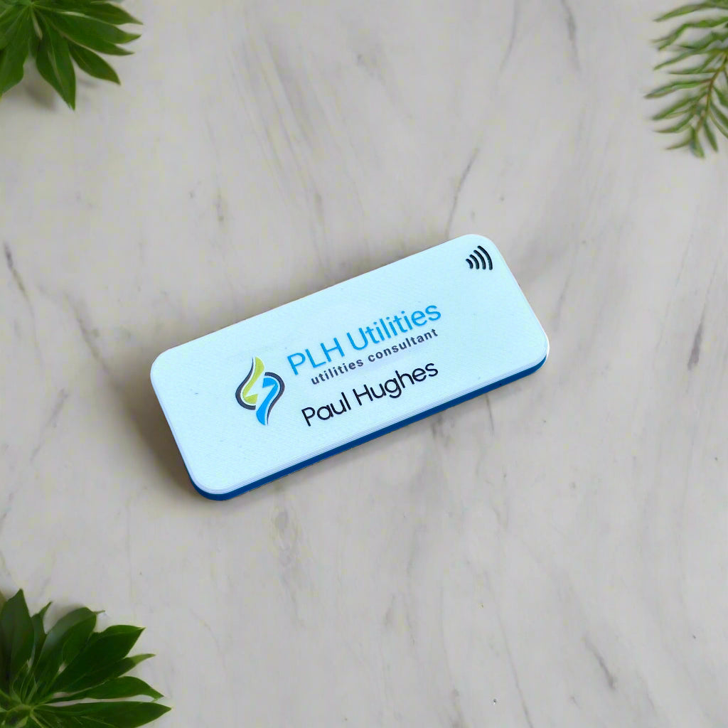 NFC Magnetic Name Badge