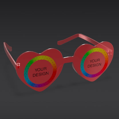 Heart Party Glasses