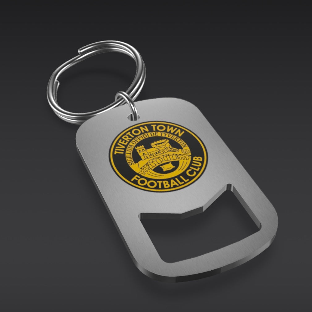 Metal Beer Opener Keyring