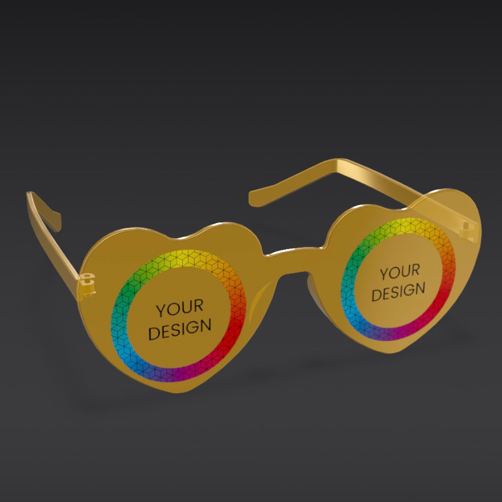 Heart Party Glasses