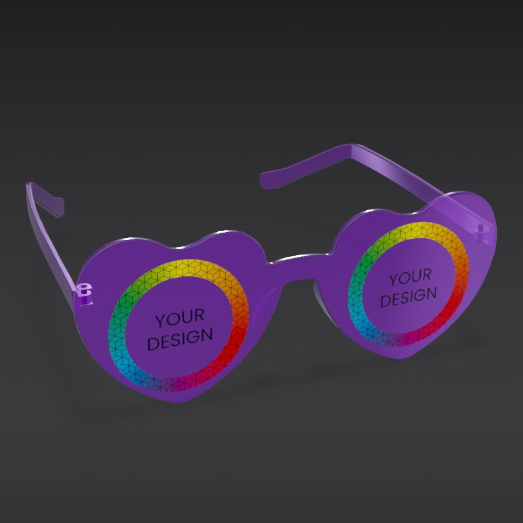 Heart Party Glasses