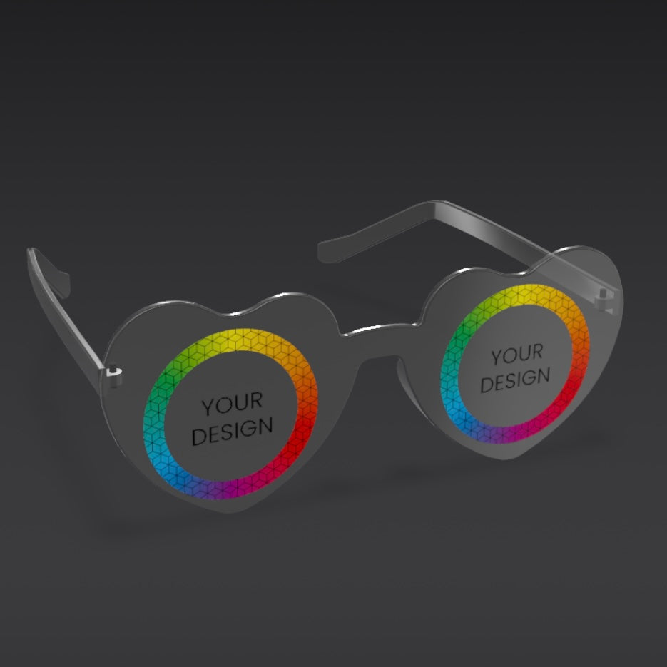 Heart Party Glasses