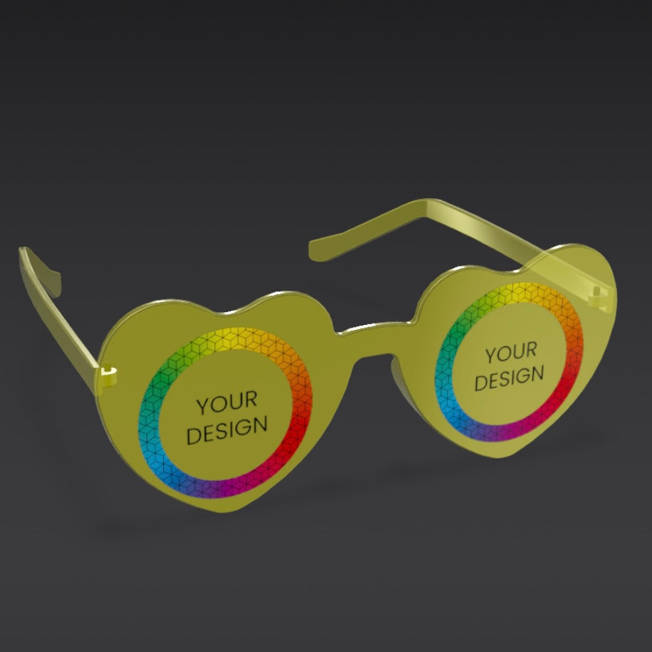 Heart Party Glasses