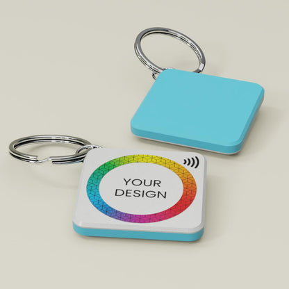 Custom Smart NFC Square Keyring