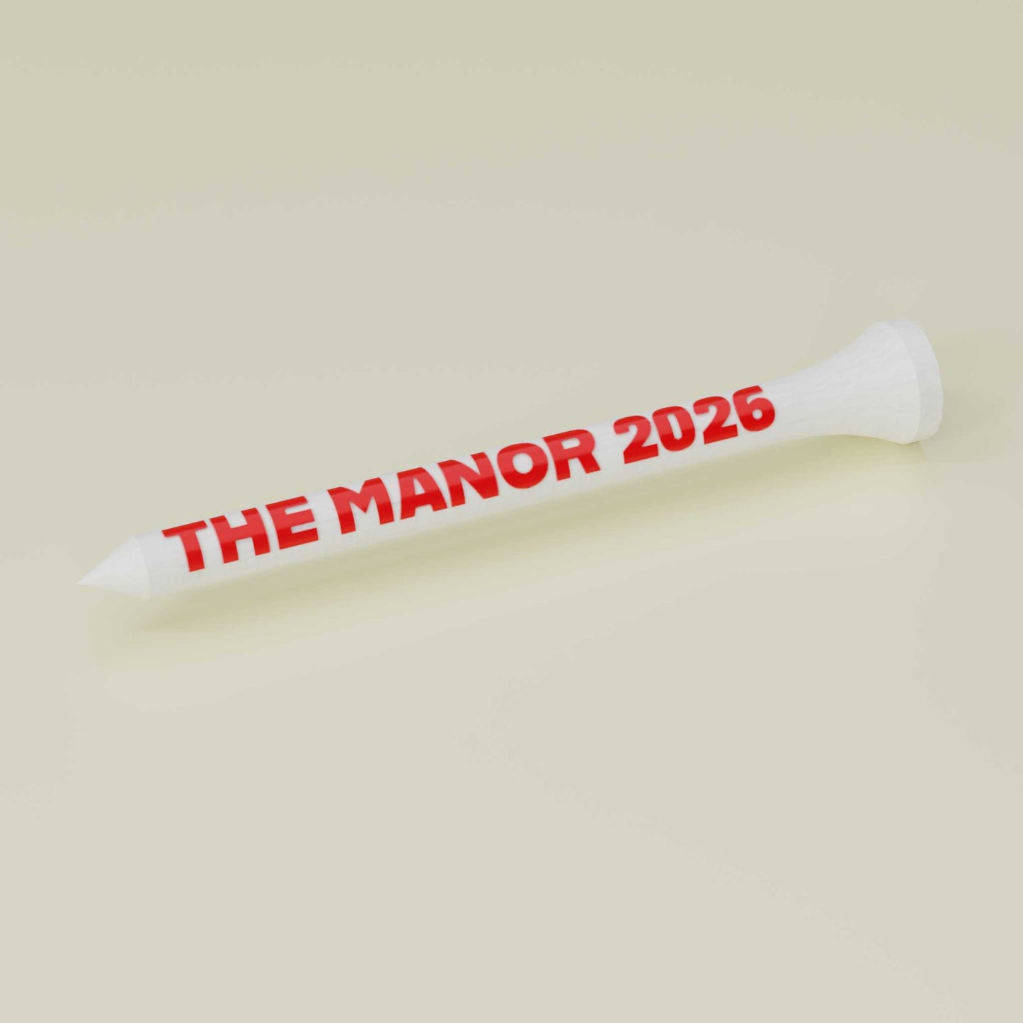 Custom Wooden Golf Tee