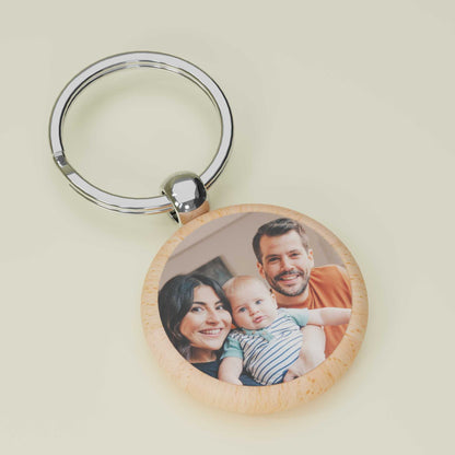 Custom Wooden Keyring