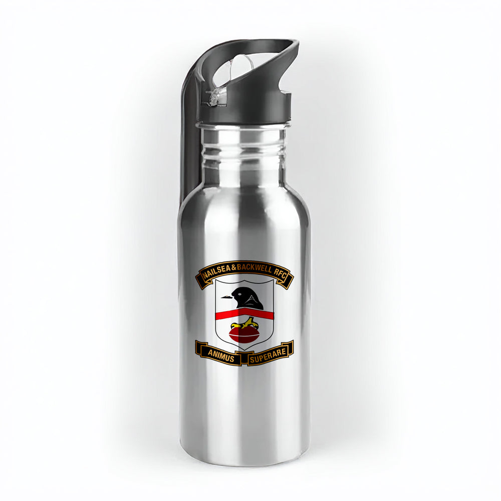 Nailsea & Backwell RFC 500ml Metal Straw Bottle